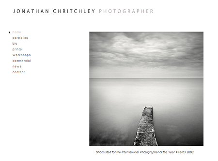 homepage von jonathan chritchley